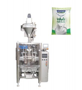 Автоматты пакет ұнтағы пішінін толтыру және тығыздау машинасы