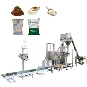 Ұнтақ өнімге арналған жартылай автоматты шнекті өлшеуіш машина