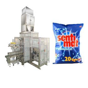 Automatic Premade Big Bag Packaging Machine Жуғыш зат ұнтағы Ашық ауызды баггер