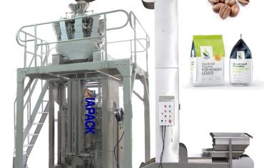 Кофе дәндері мен ұнтағына арналған құюға арналған буып-түю машинасын қалыптастыратын автоматты төрт қапшық