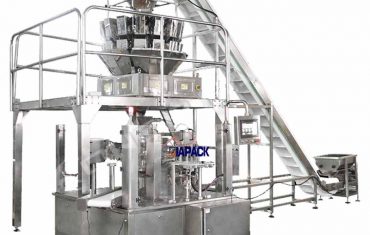 Сыдырма орауыш тығыздауыш машинасы бар автоматты айналмалы дой сөмкесі