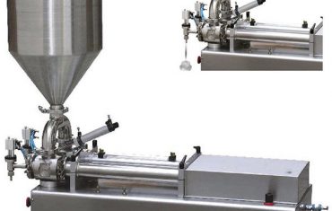 тұтқыр сұйықтыққа арналған қос басты поршеньді толтырғыш