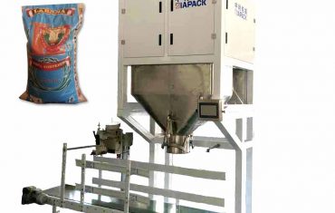 Жартылай автоматты 50 кг күріш пакеттерін салатын машина