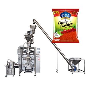 VFFS Bagger Packer және Chilli Food ұнтағысы үшін бұрауыш толтырғышпен қапталған машиналар